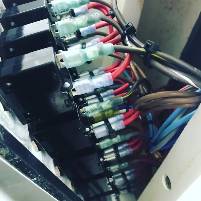 Marine wiring and connections